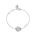 Pulsera Guess Plateada JUBB04069JWRHS