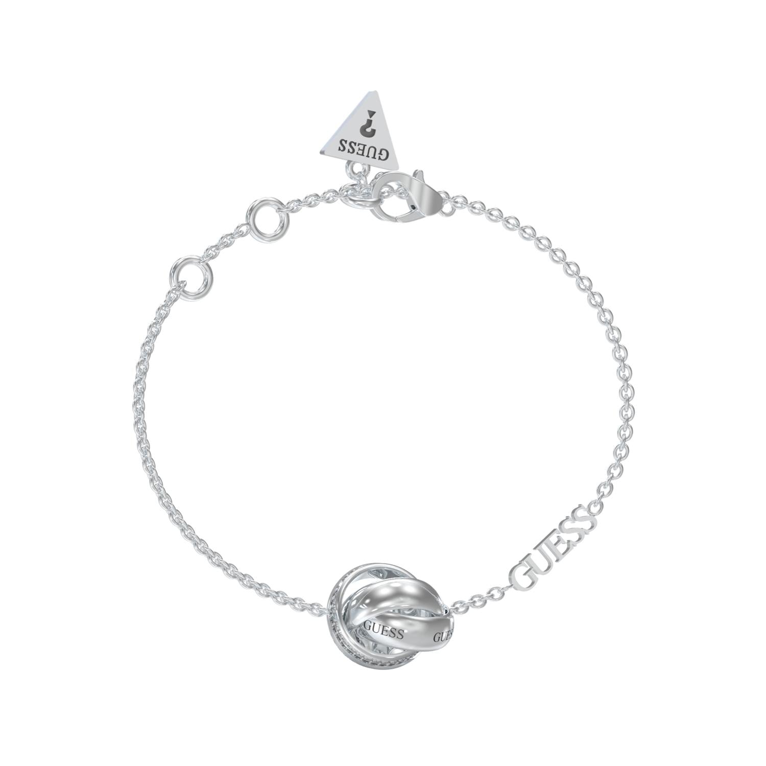 Pulsera Guess Plateada JUBB04069JWRHS