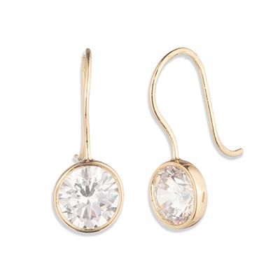 Aros Colgantes Lauren Ralph Lauren  Dorado Mujer 14G01344