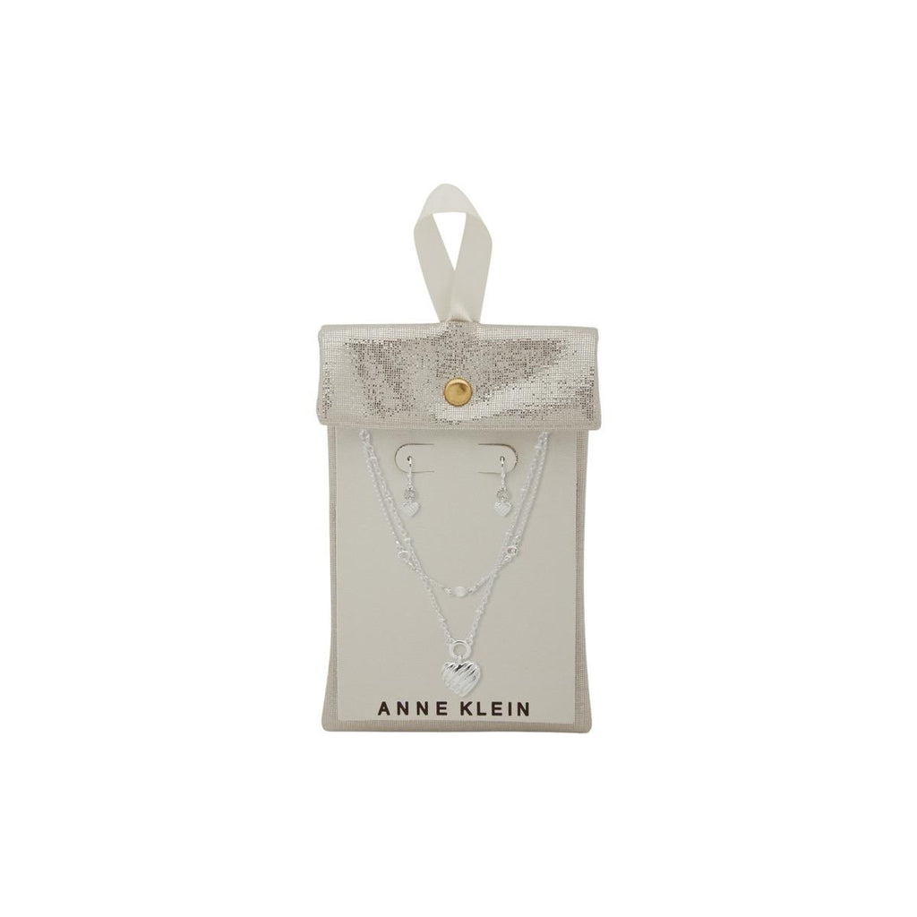 Gift Set Joyas Anne Klein Plateado 01S00260