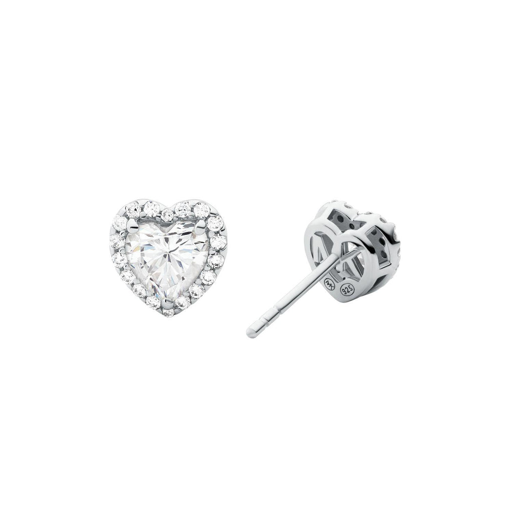 Aros Michael Kors Plateado Mujer