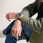 Reloj Hombre Fossil Plateado FS6134
