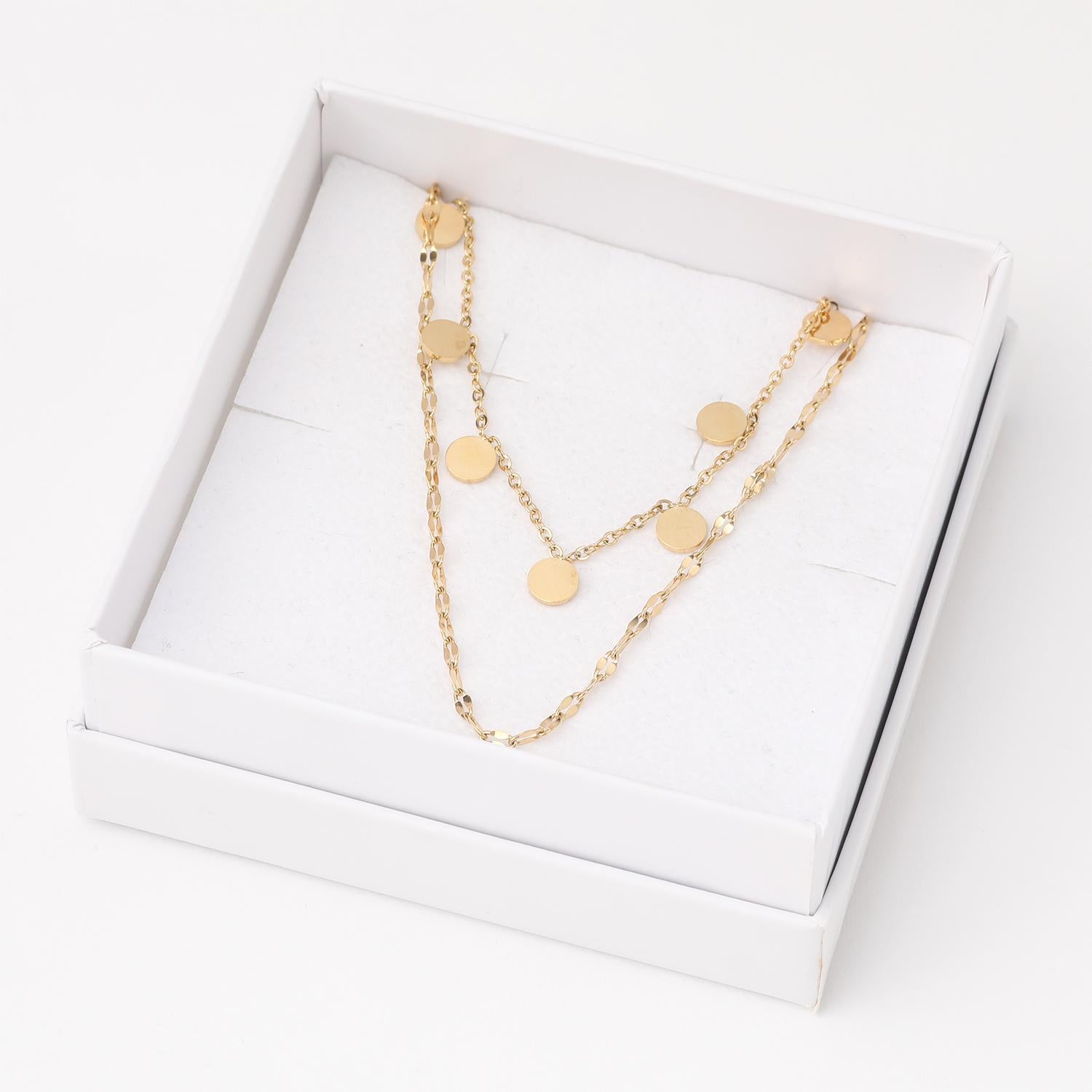 Collar 19V69 Italia Dorado STNE094