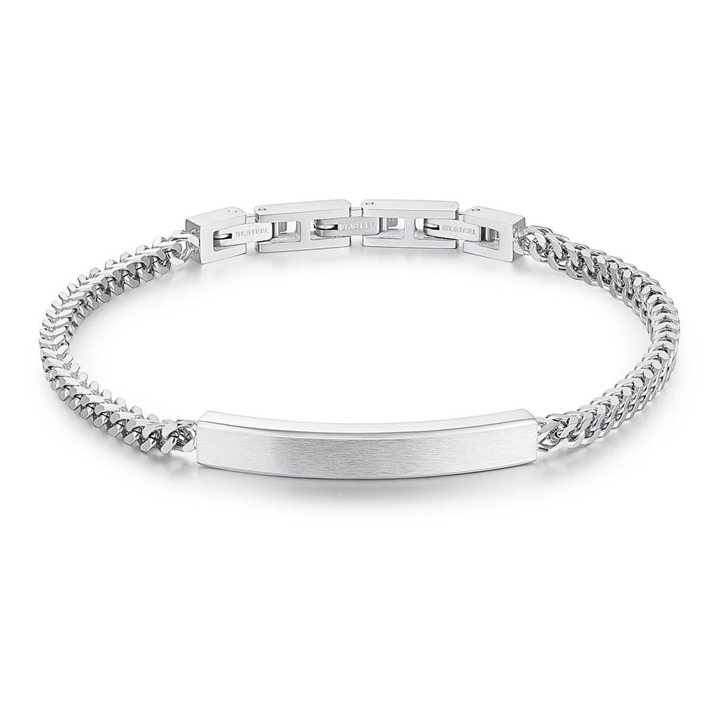 Pulsera Brosway Plateada Hombre BIK11