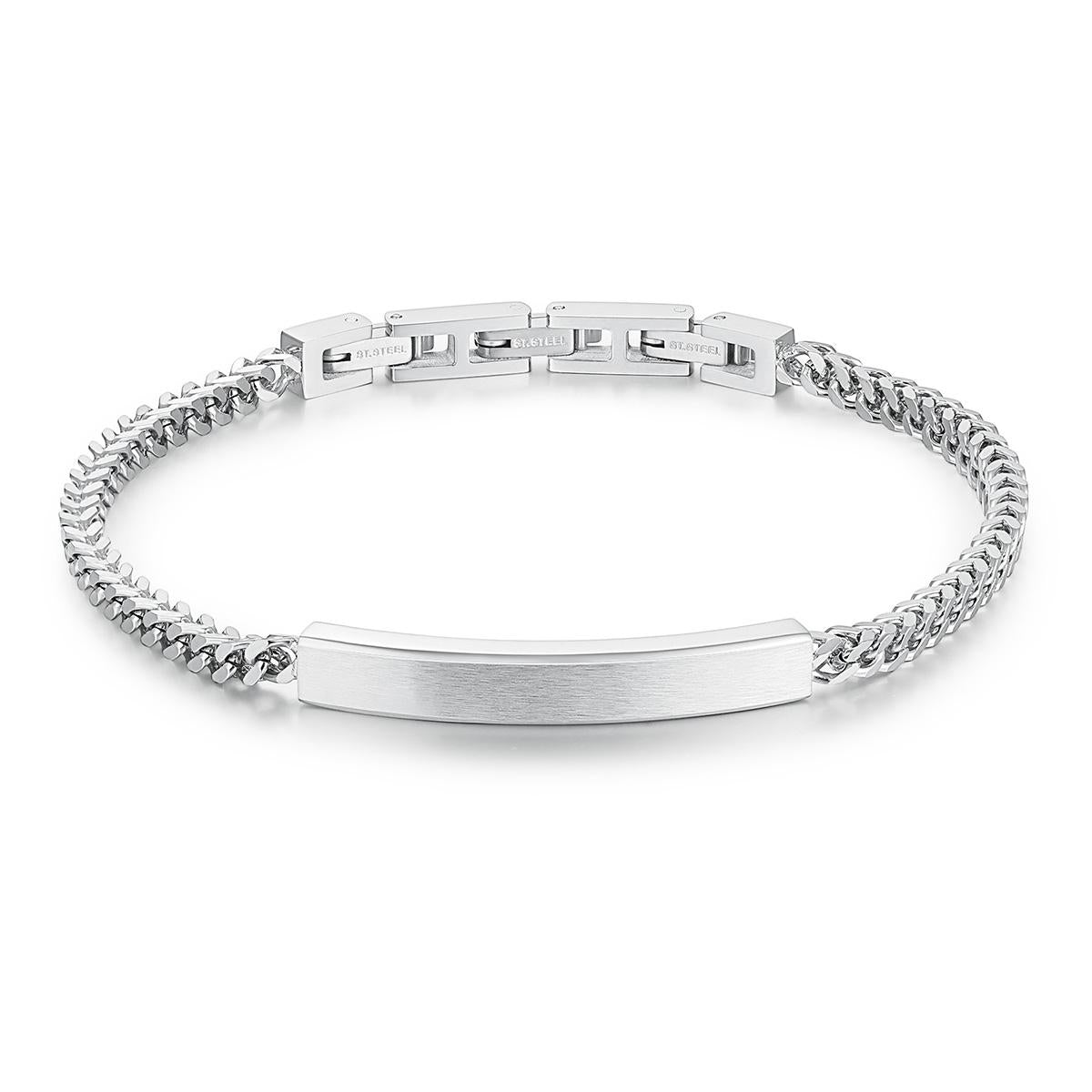 Pulsera Brosway Plateada Hombre BIK11
