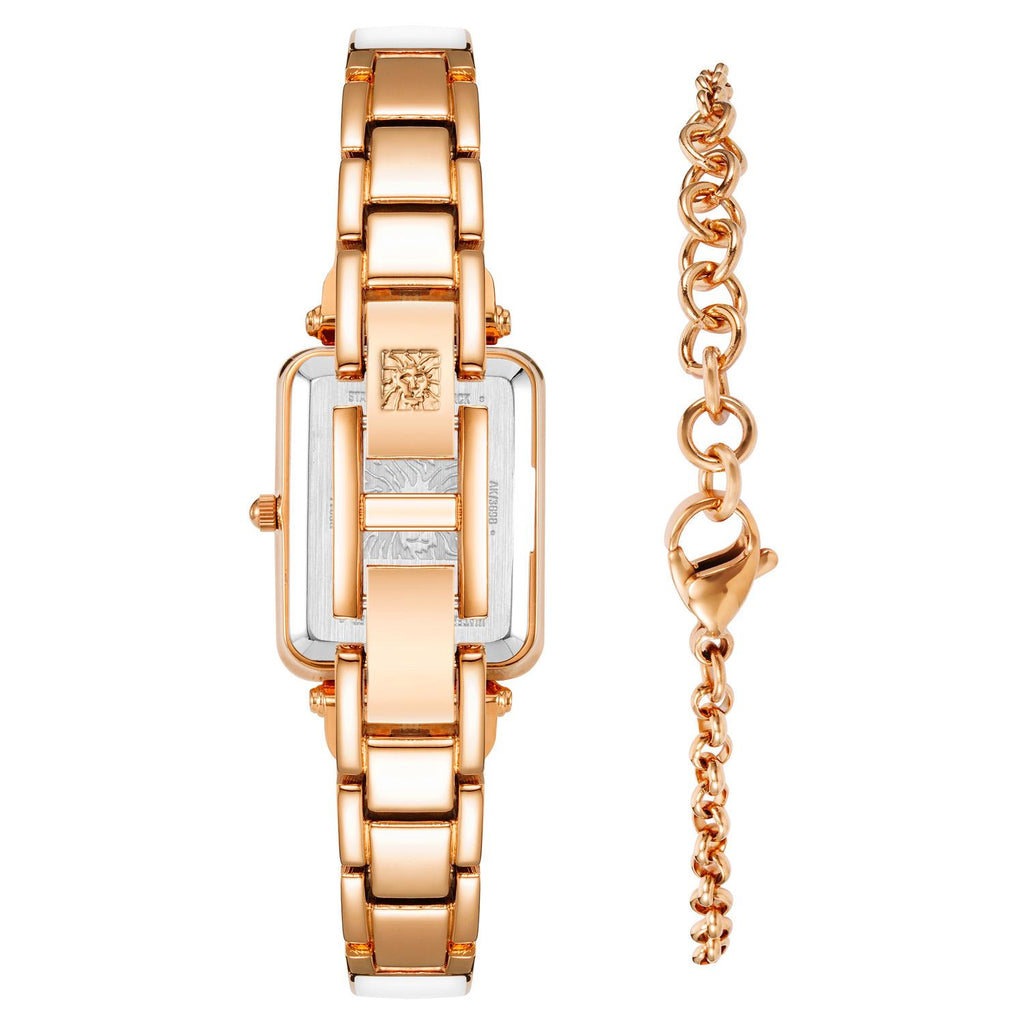 Reloj Anne Klein AK/3898WTST Blanco Mujer