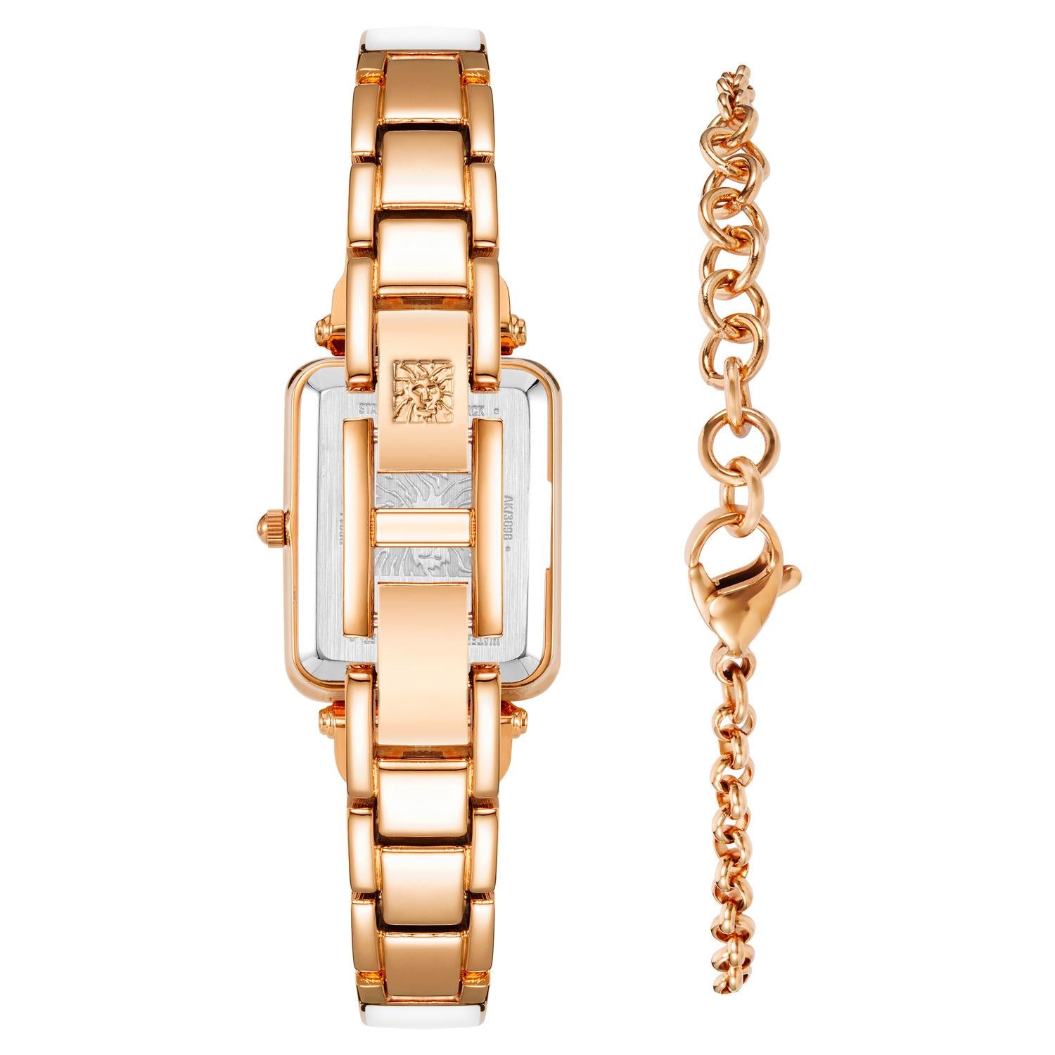 Reloj Anne Klein AK/3898WTST Blanco Mujer