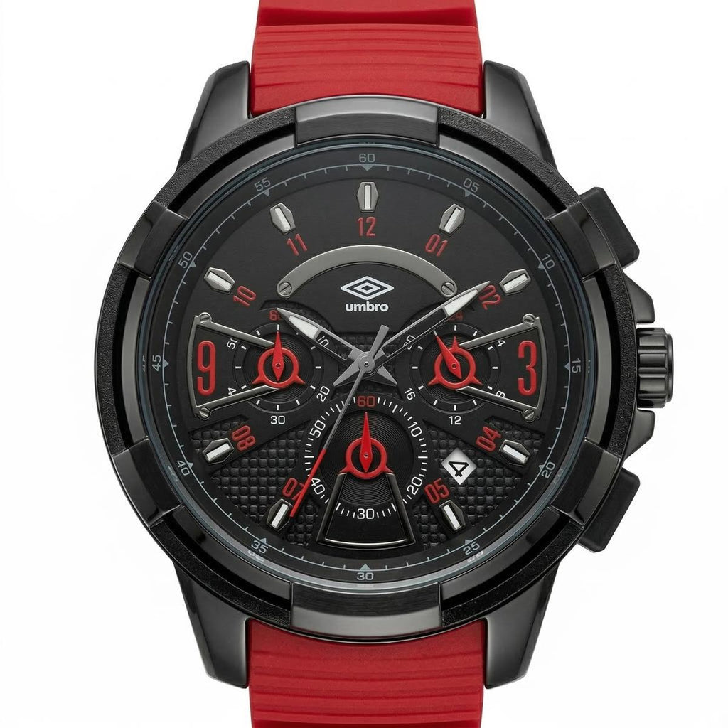 Reloj Análogo Hombre Umbro Plus Rojo UMBP-1500-120