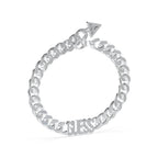 Pulsera Guess Plateada JUBB04222JWRHS