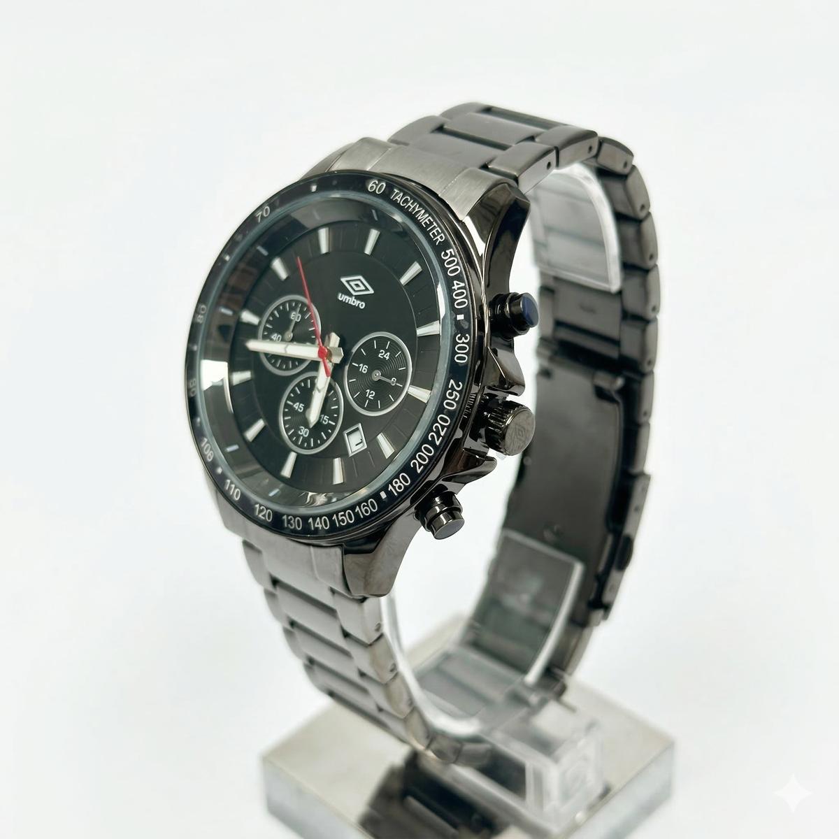 Reloj Análogo Hombre Umbro Plus Gris UMBP-1500-159
