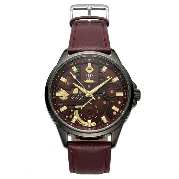 Reloj Análogo Hombre Umbro Plus Café UMBP-1500-73