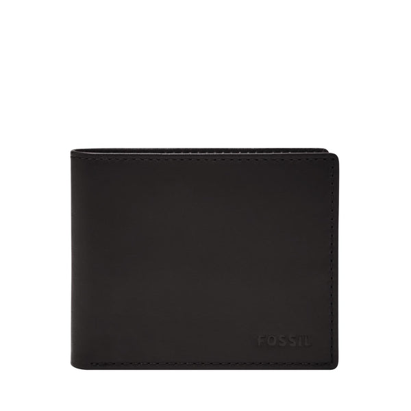 Billetera Fossil Negra ML3681001