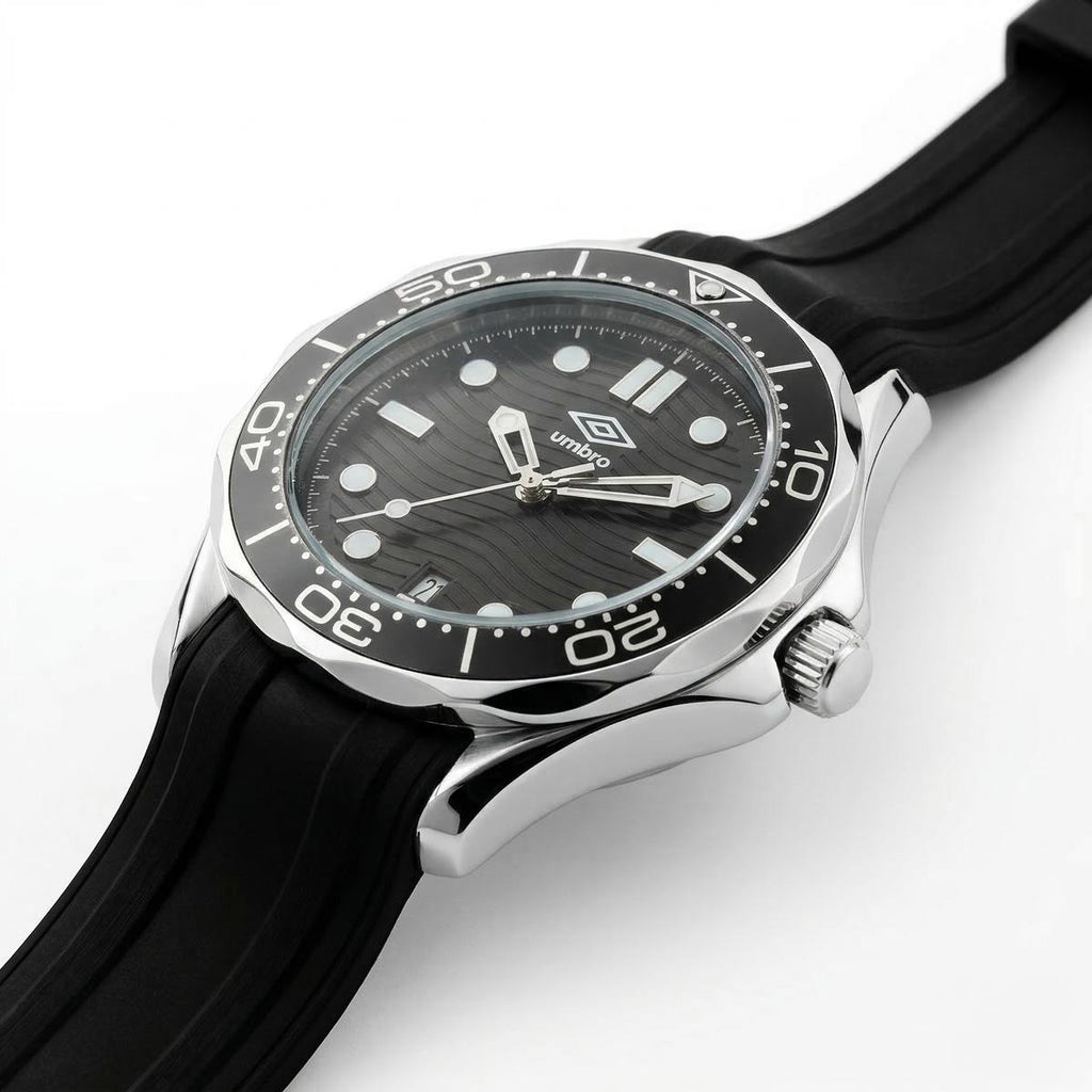 Reloj Análogo Hombre Umbro Plus Negro UMBP-1500-185