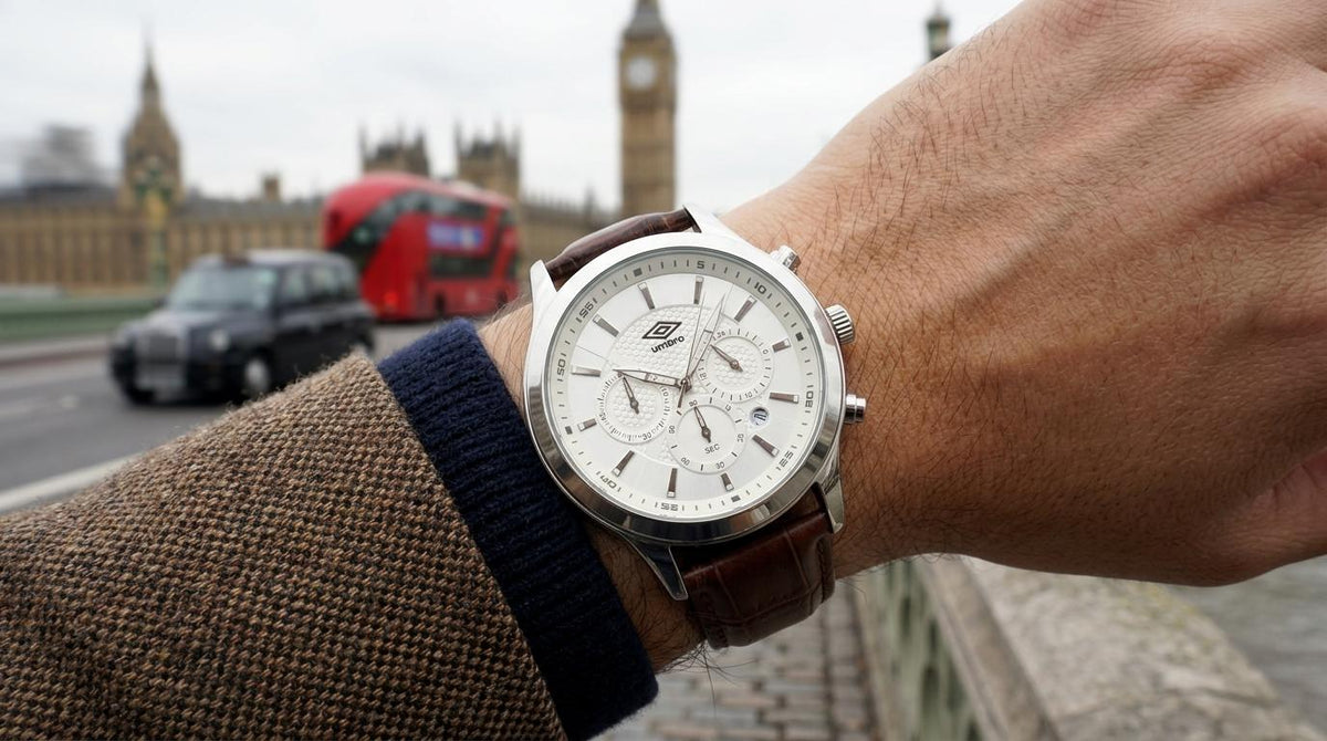 Reloj Análogo Hombre Umbro Plus Café UMBP-1500-83