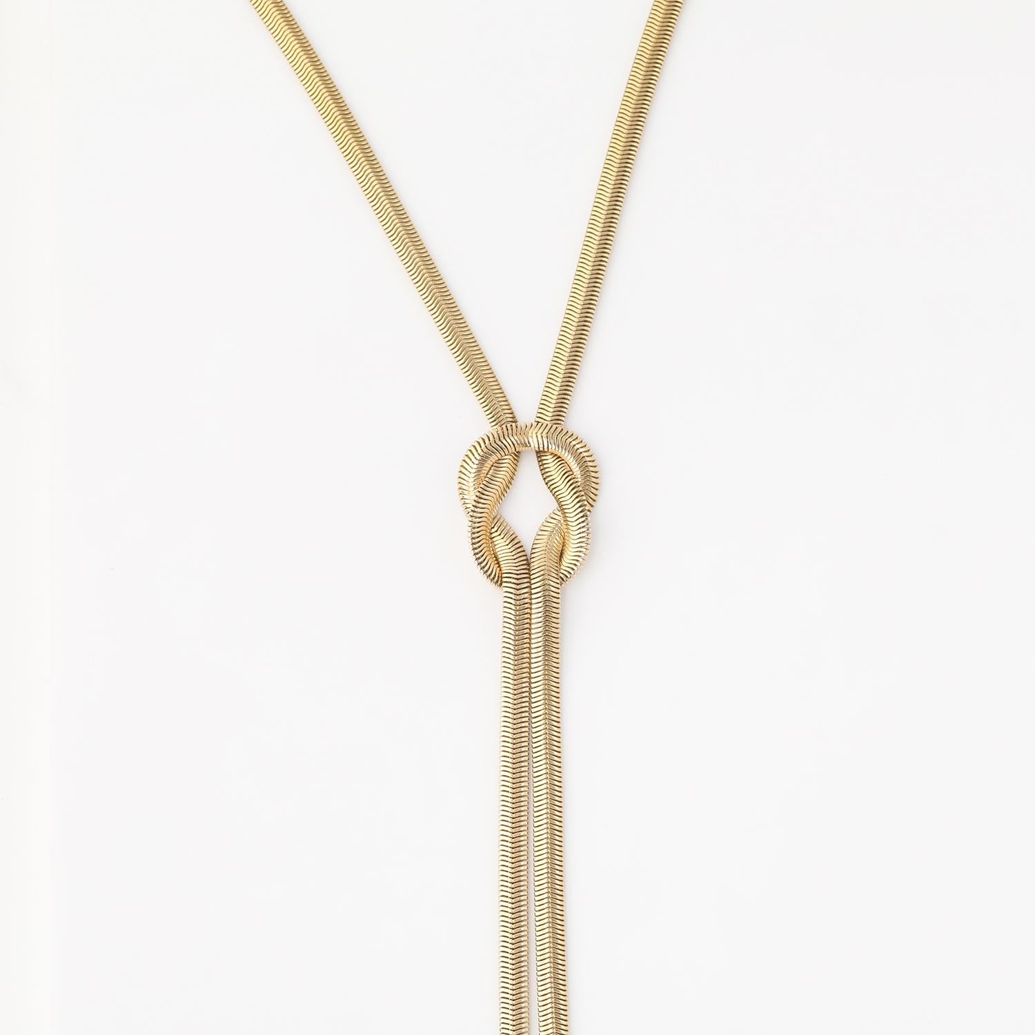 Collar 19V69 Italia Dorado STNE012