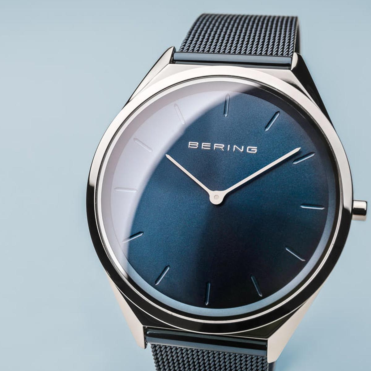 Reloj Análogo Bering Azul Unisex 17039-307