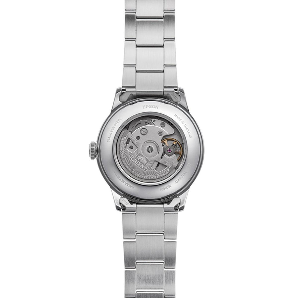 Reloj  Análogo  Hombre Orient Plateado RA-AC0M10L