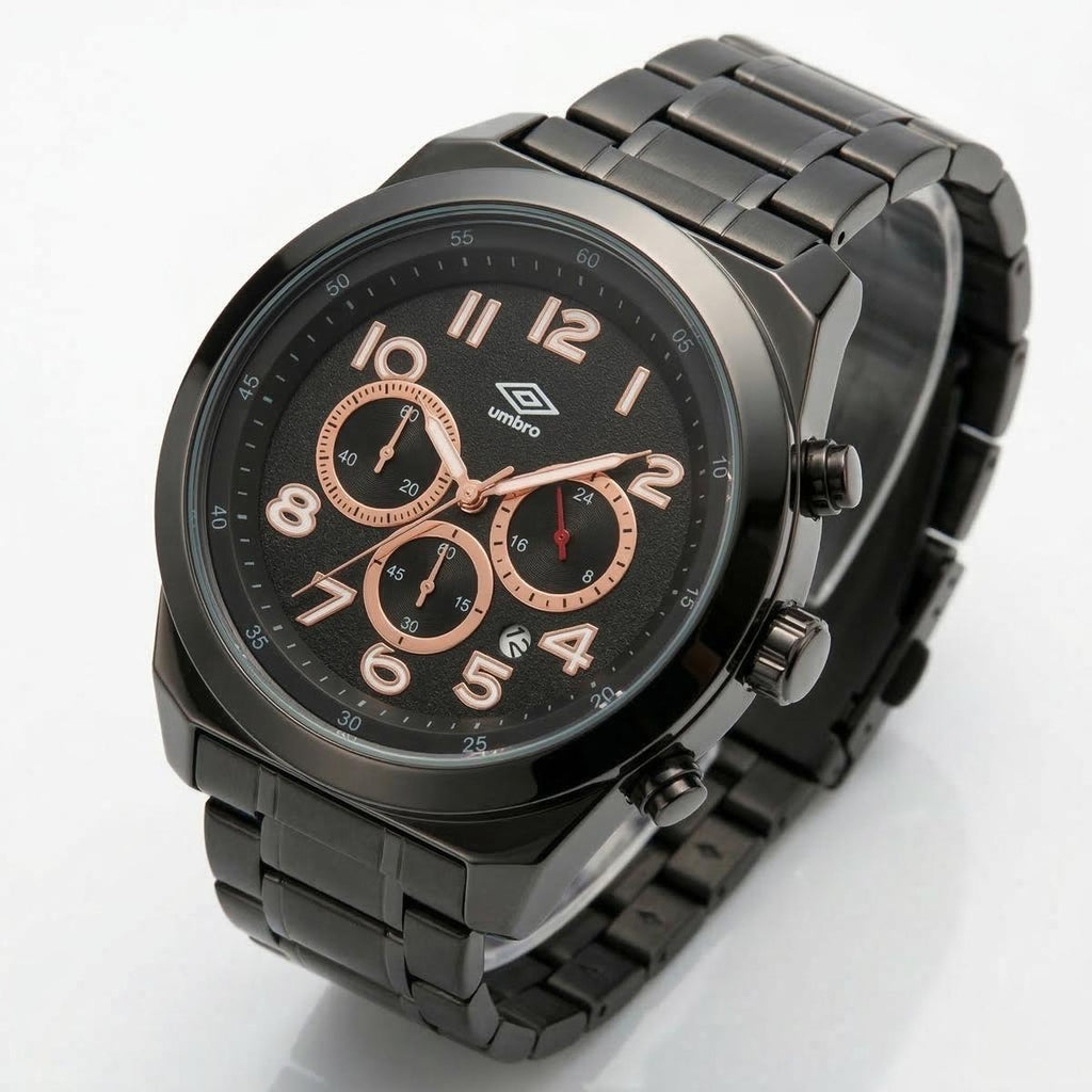 Reloj Análogo Hombre Umbro Plus Negro UMBP-1500-125