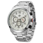 Reloj Análogo Hombre Umbro Plus Plateado UMBP-1500-123