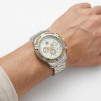 Reloj Análogo Hombre Umbro Plus Plateado/Dorado UMBP-1500-128