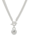 Collar Mujer Anne Klein Port St. Lucie Plateado