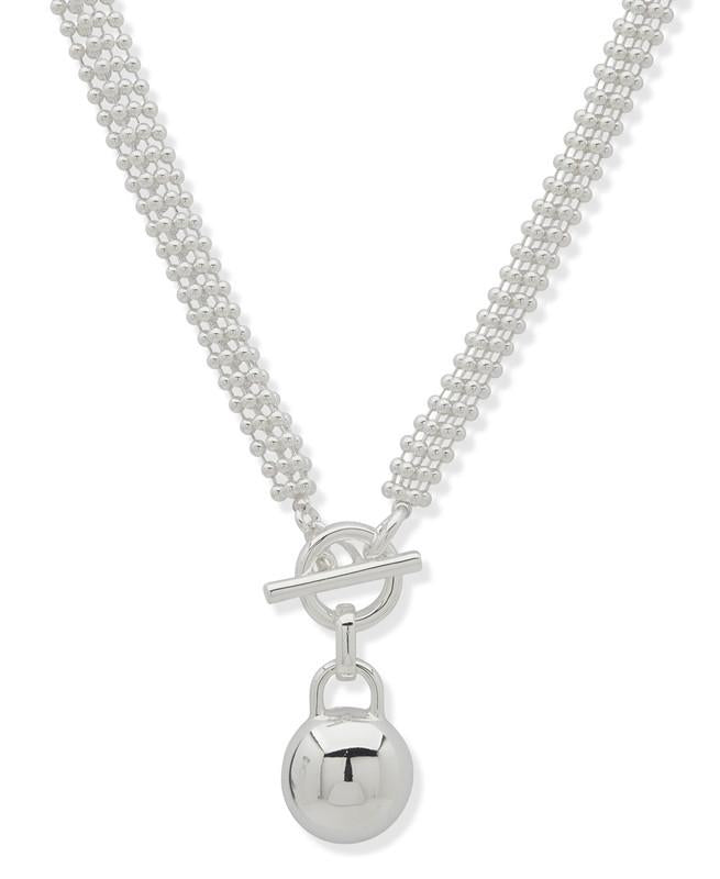 Collar Mujer Anne Klein Port St. Lucie Plateado