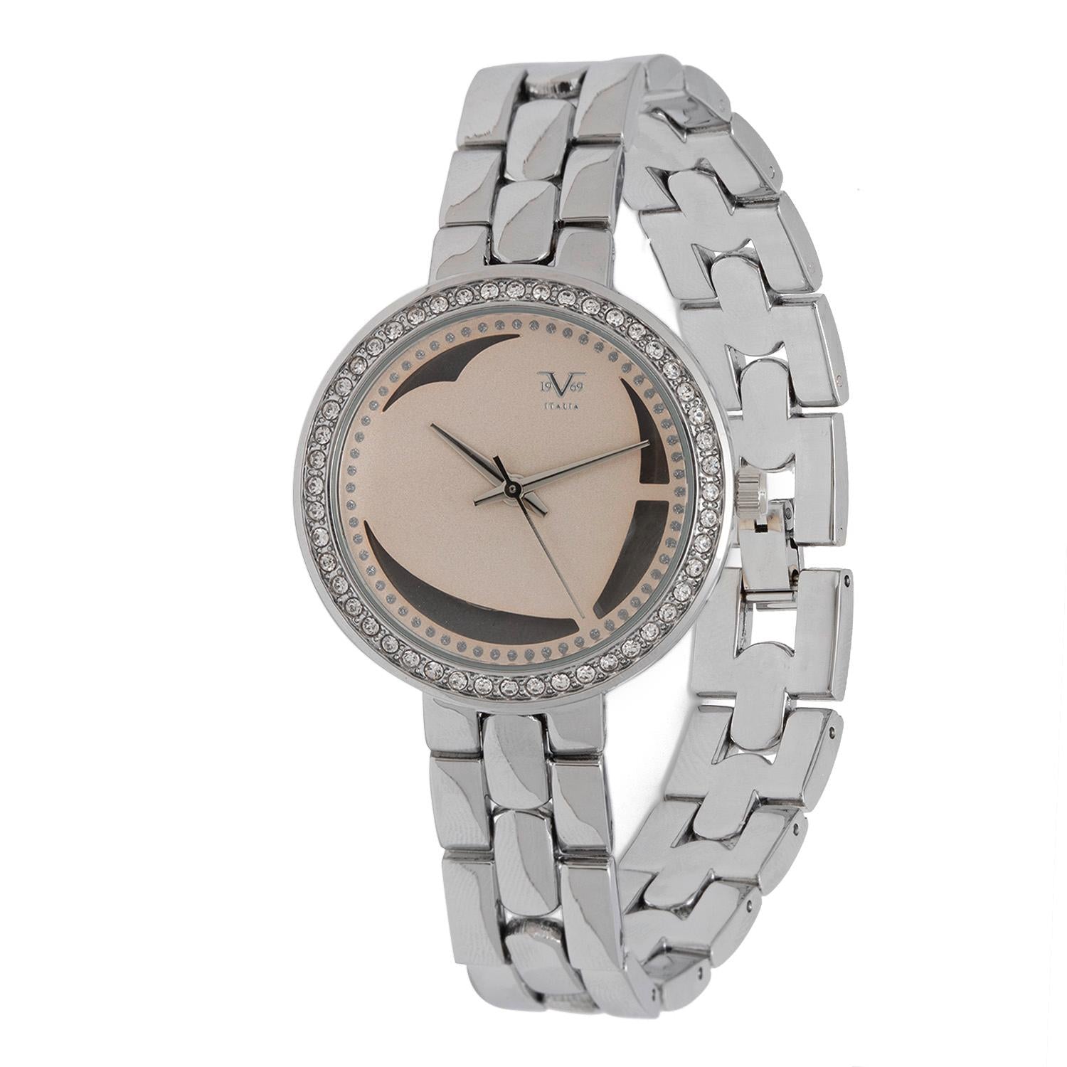 Reloj 19v69 Italia V1969-230-7 Plateado Mujer