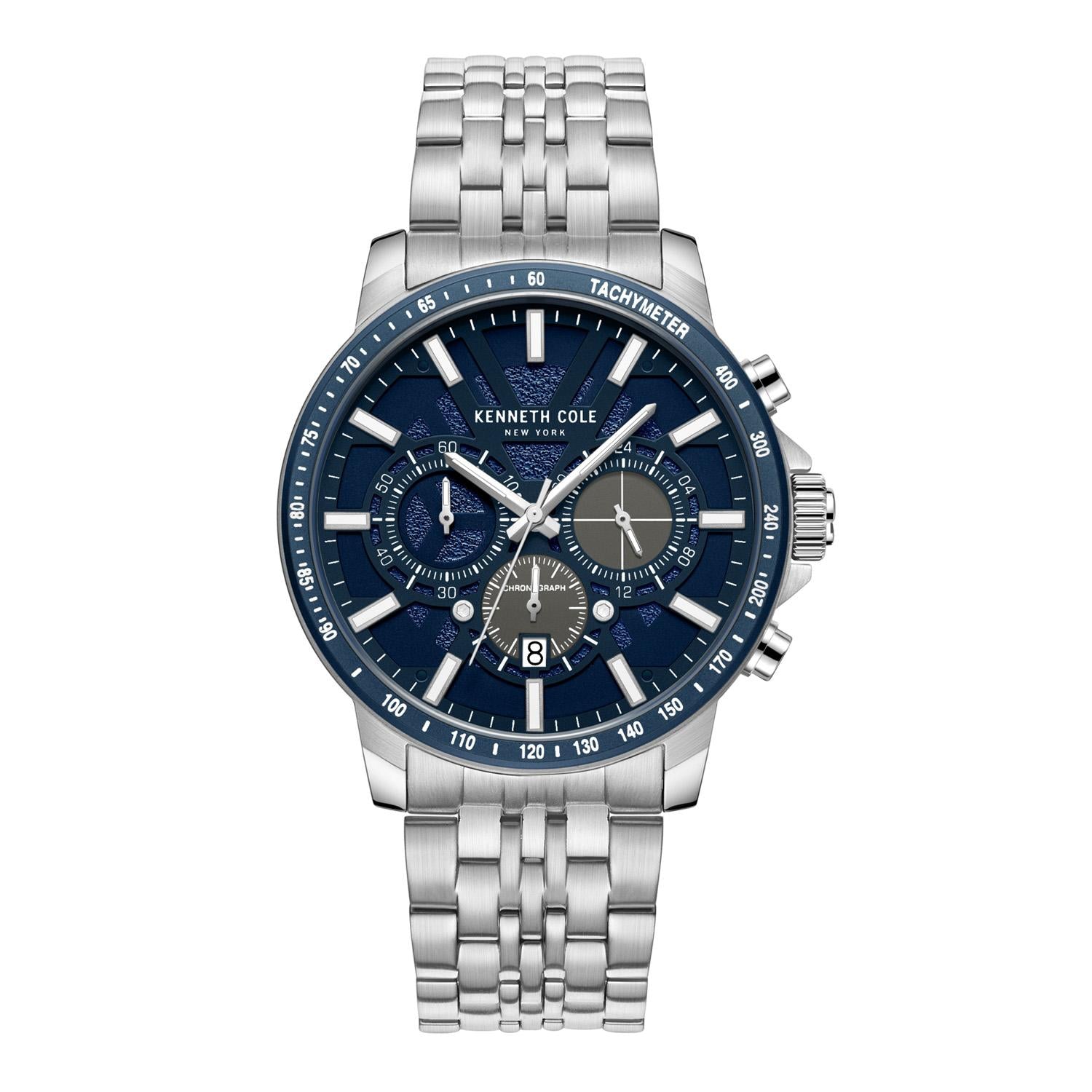 Reloj Kenneth Cole New York KCWGI2234801 Plateado Hombre