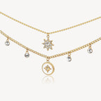Collar Doble Brosway BHKN079 Dorado Mujer