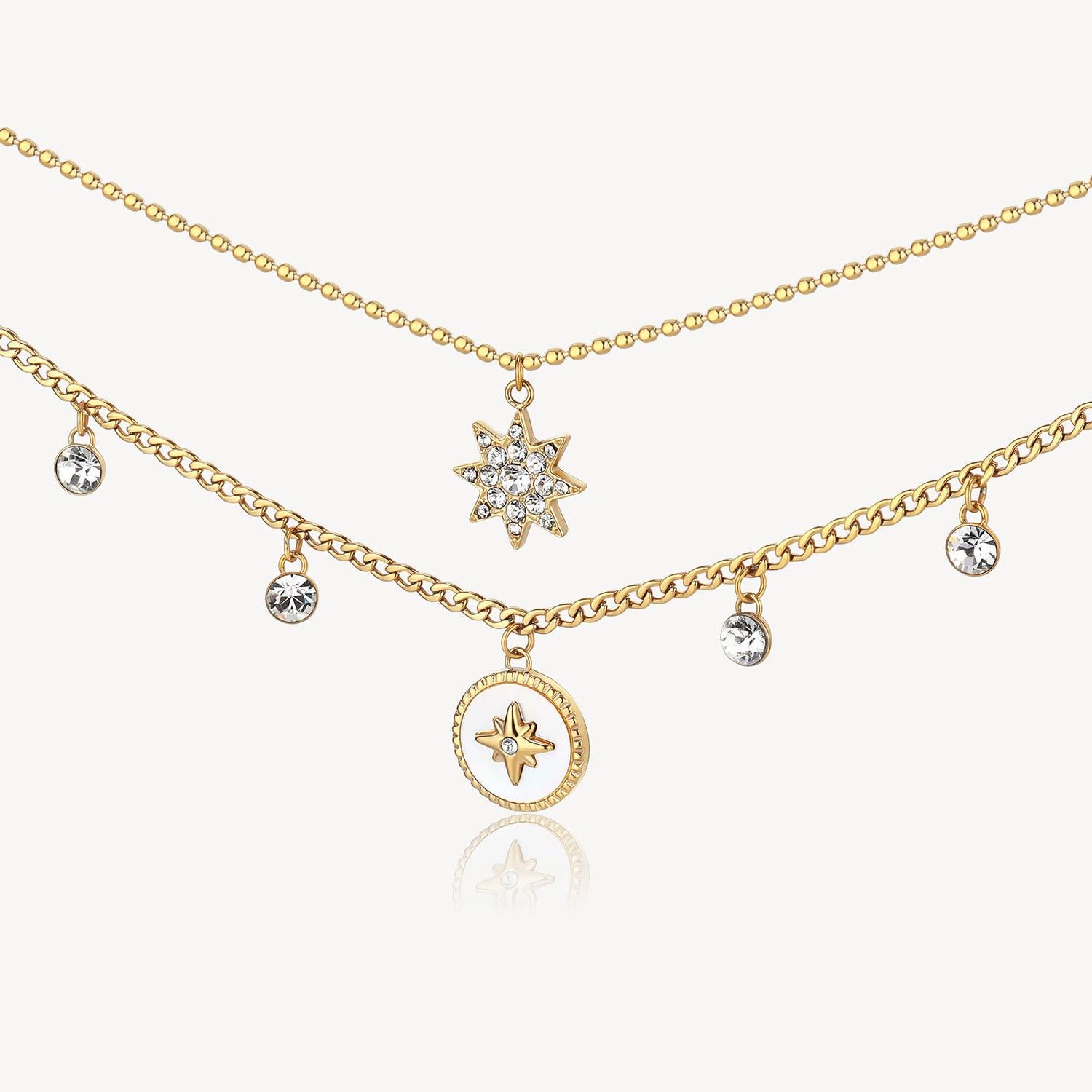 Collar Doble Brosway BHKN079 Dorado Mujer