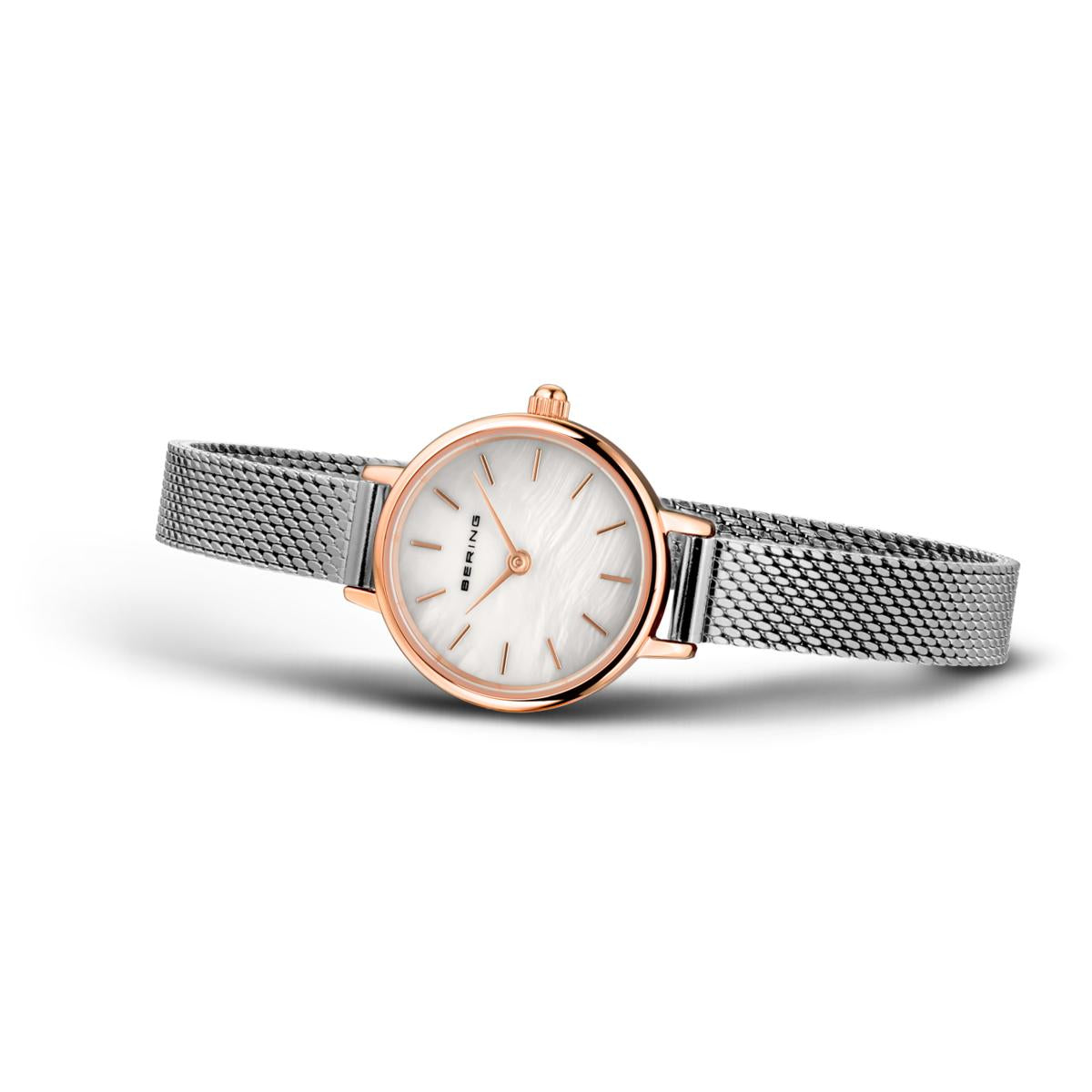 Reloj Análogo Mujer Bering Plateado 11022-060