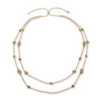 Collar Doble Mujer Anne Klein December Dreams Dor.