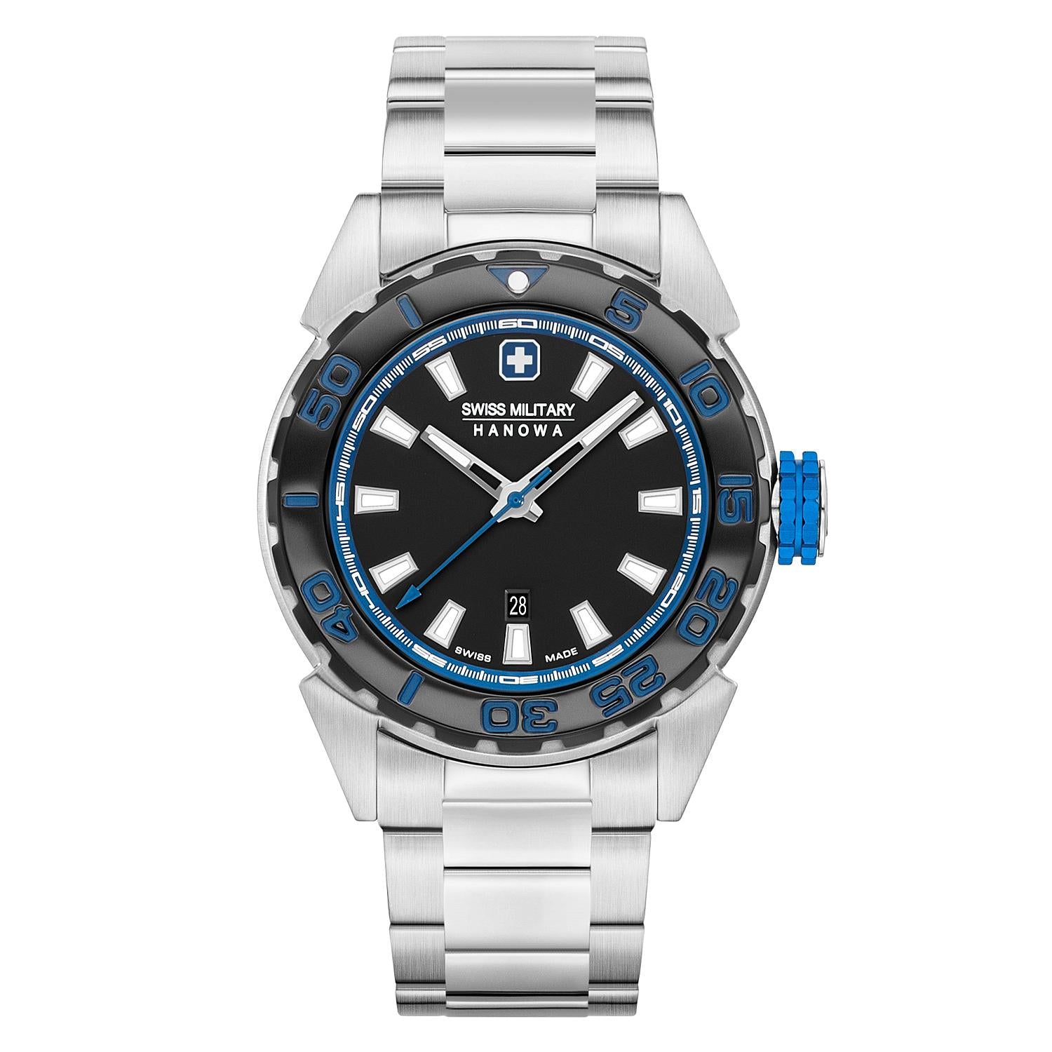 Reloj Swiss Military Plateado 06-5323.04.007.23