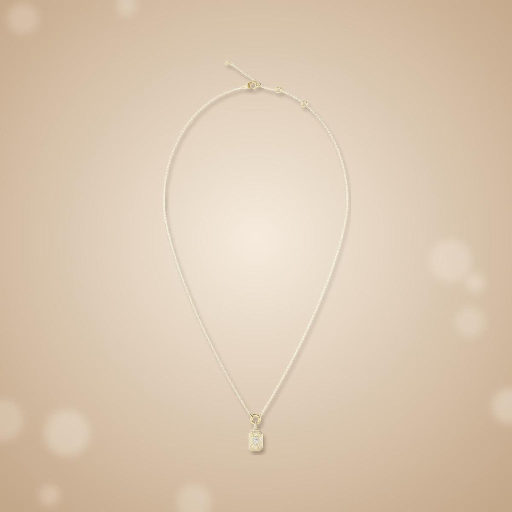 Collar Crystal Love Mujer Guess Dorado