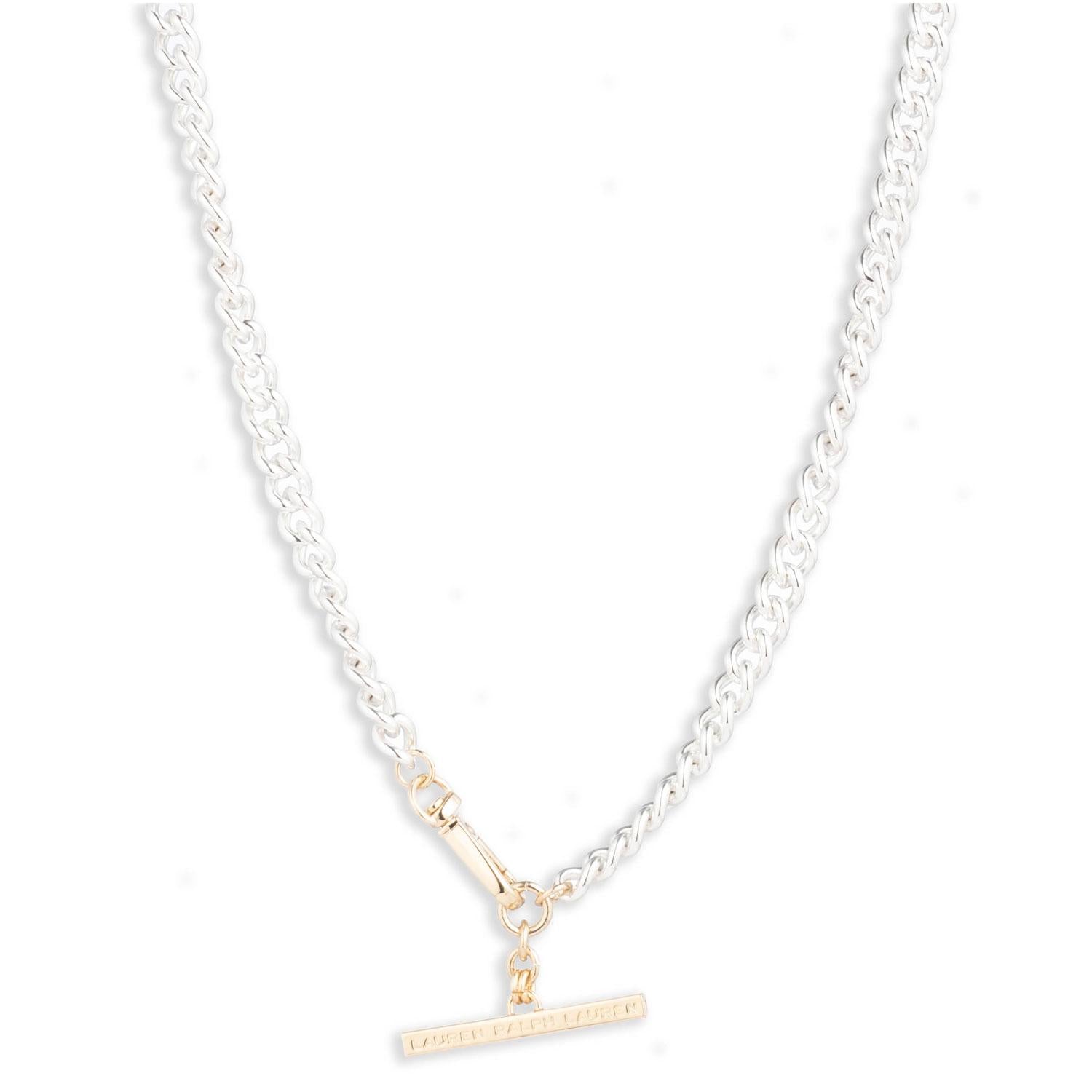Collar Lauren Ralph Lauren Plateado Mujer