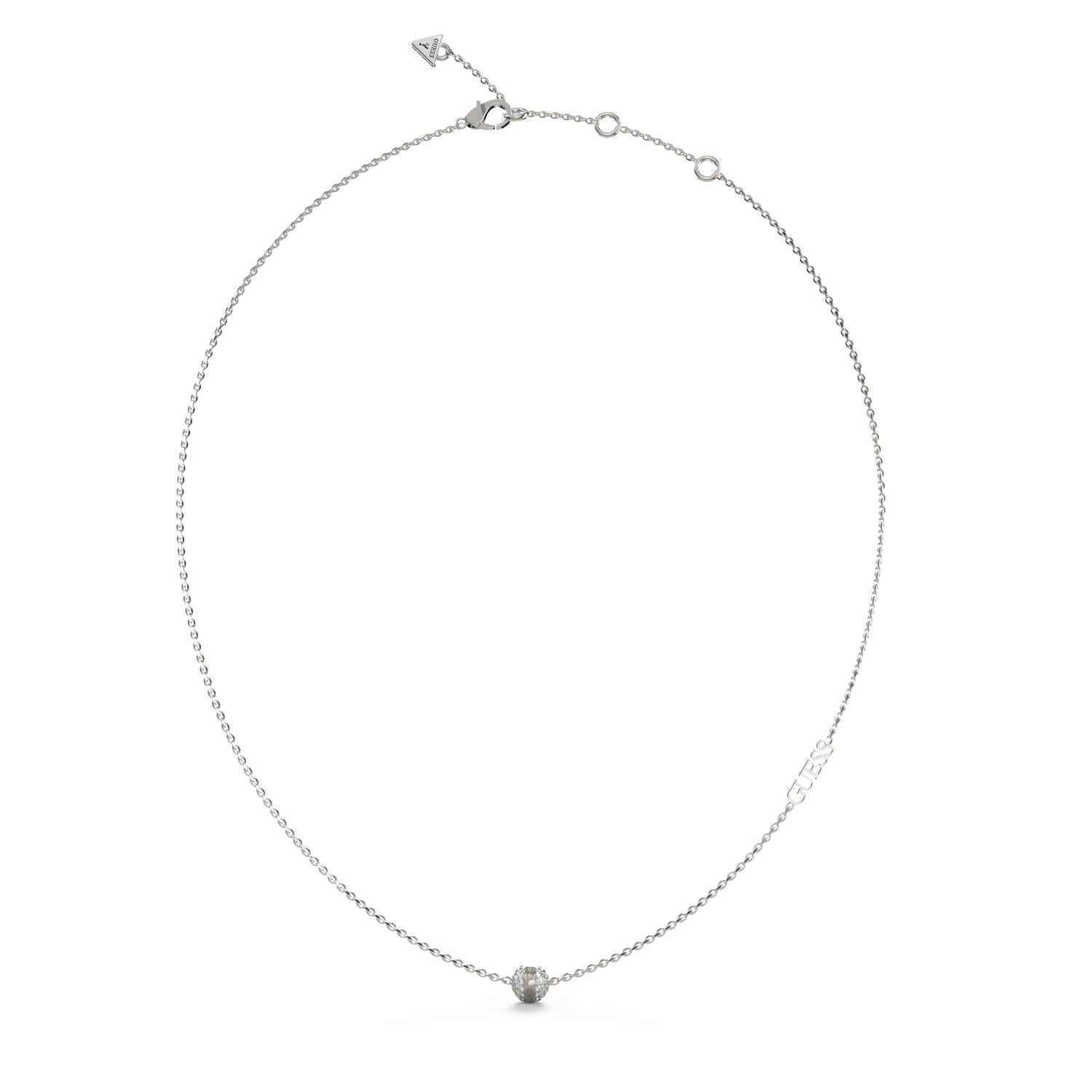 Collar Guess Plateado Mujer JUBN04455JWRHT-U