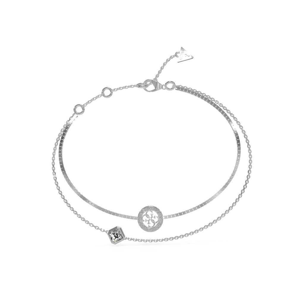 Pulsera Guess Plateada JUBB04160JWRHS