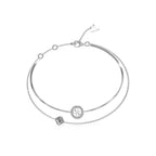 Pulsera Guess Plateada JUBB04160JWRHS