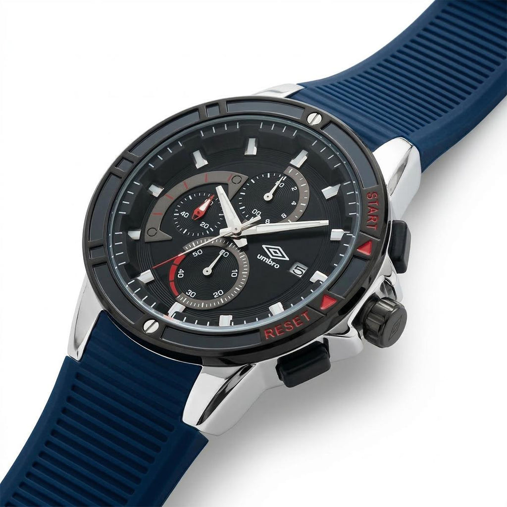 Reloj Análogo Hombre Umbro Plus Azul UMBP-1500-87