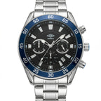 Reloj Análogo Hombre Umbro Plus Plateado UMBP-1500-182