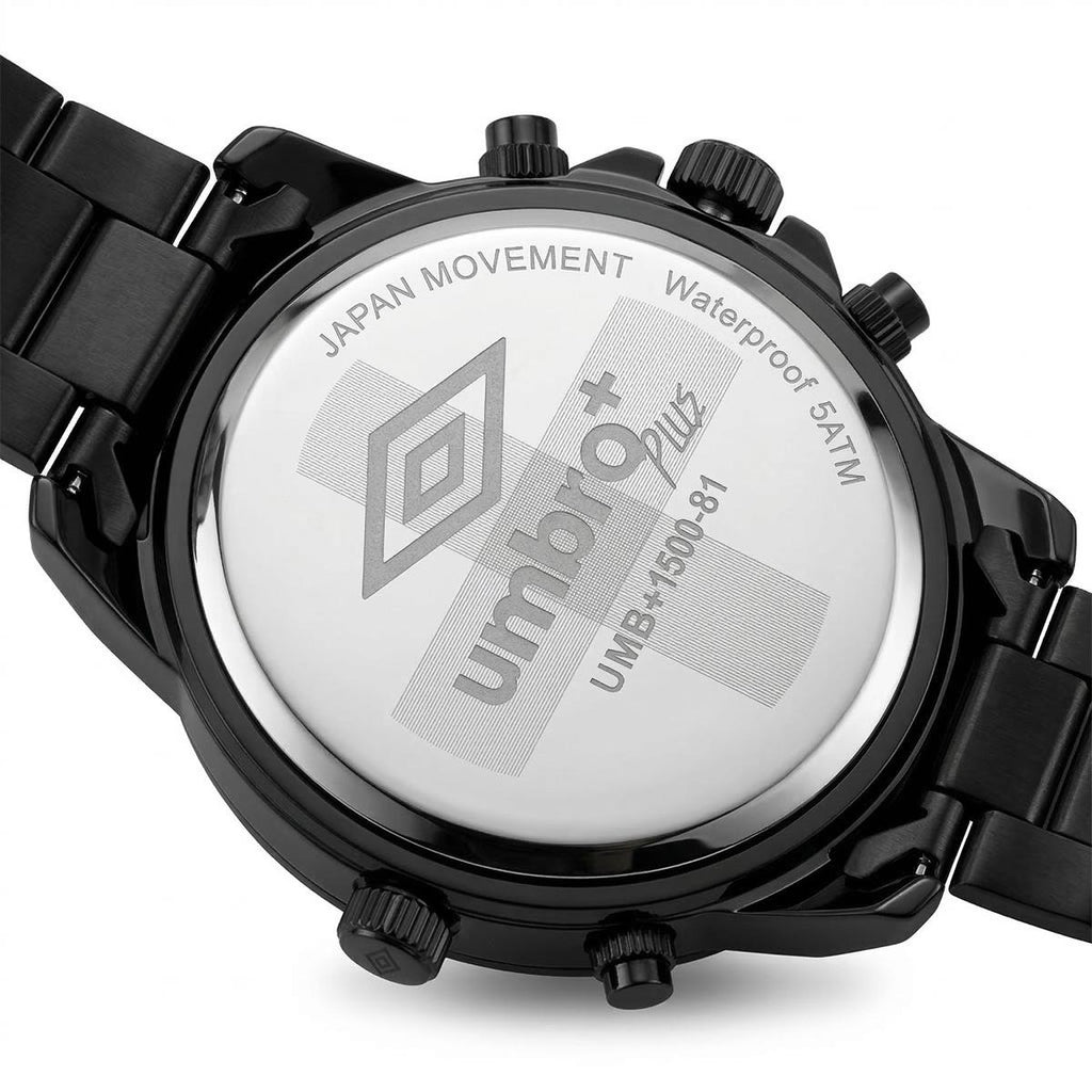 Reloj Análogo Hombre Umbro Plus Negro UMBP-1500-81