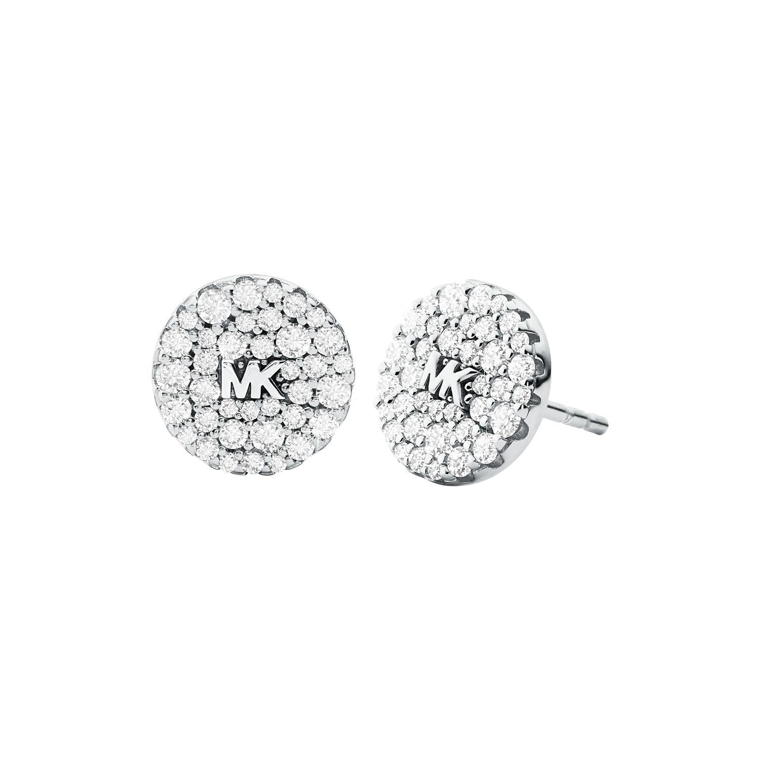 Aros Michael Kors Plateado Mujer