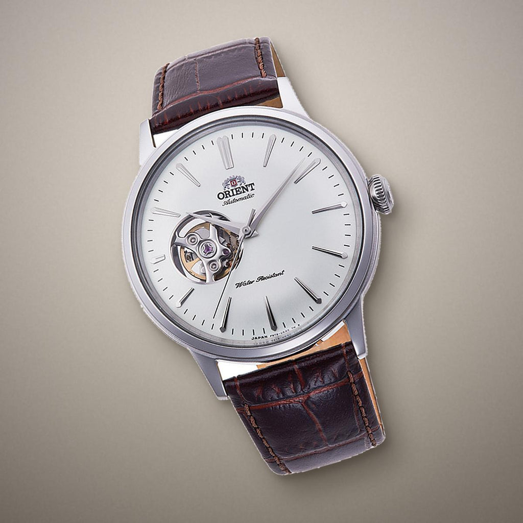 Reloj Mult. Hombre Orient Plateado RA-AG0002S