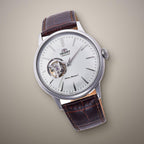 Reloj Mult. Hombre Orient Plateado RA-AG0002S