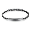 Pulsera Brosway Plateada Hombre BIK13