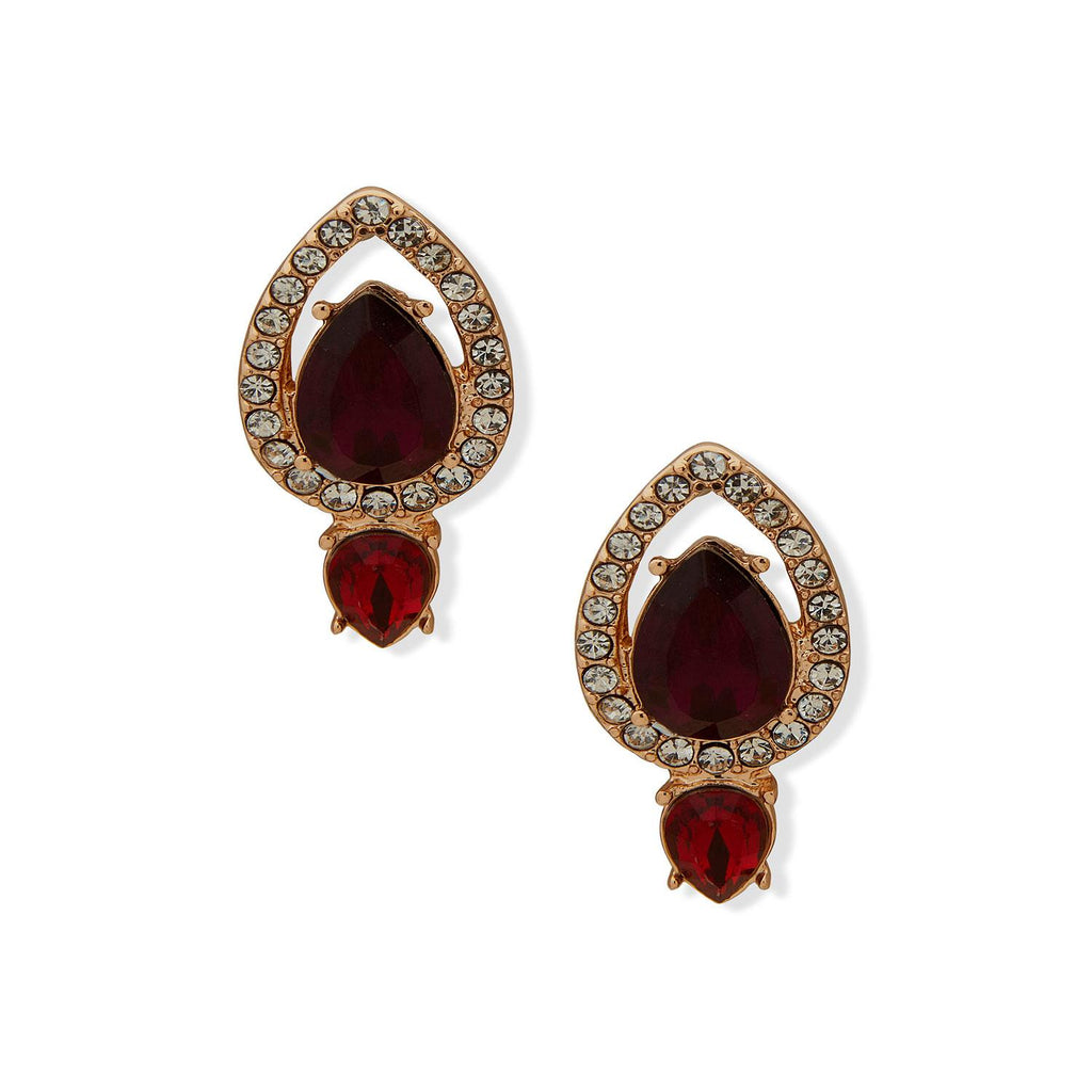 Aros Anne Klein Rojo Mujer 01G00724