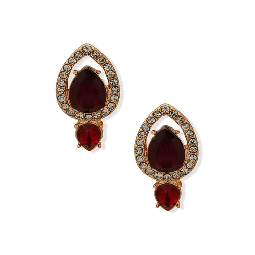 Aros Anne Klein Rojo Mujer 01G00724