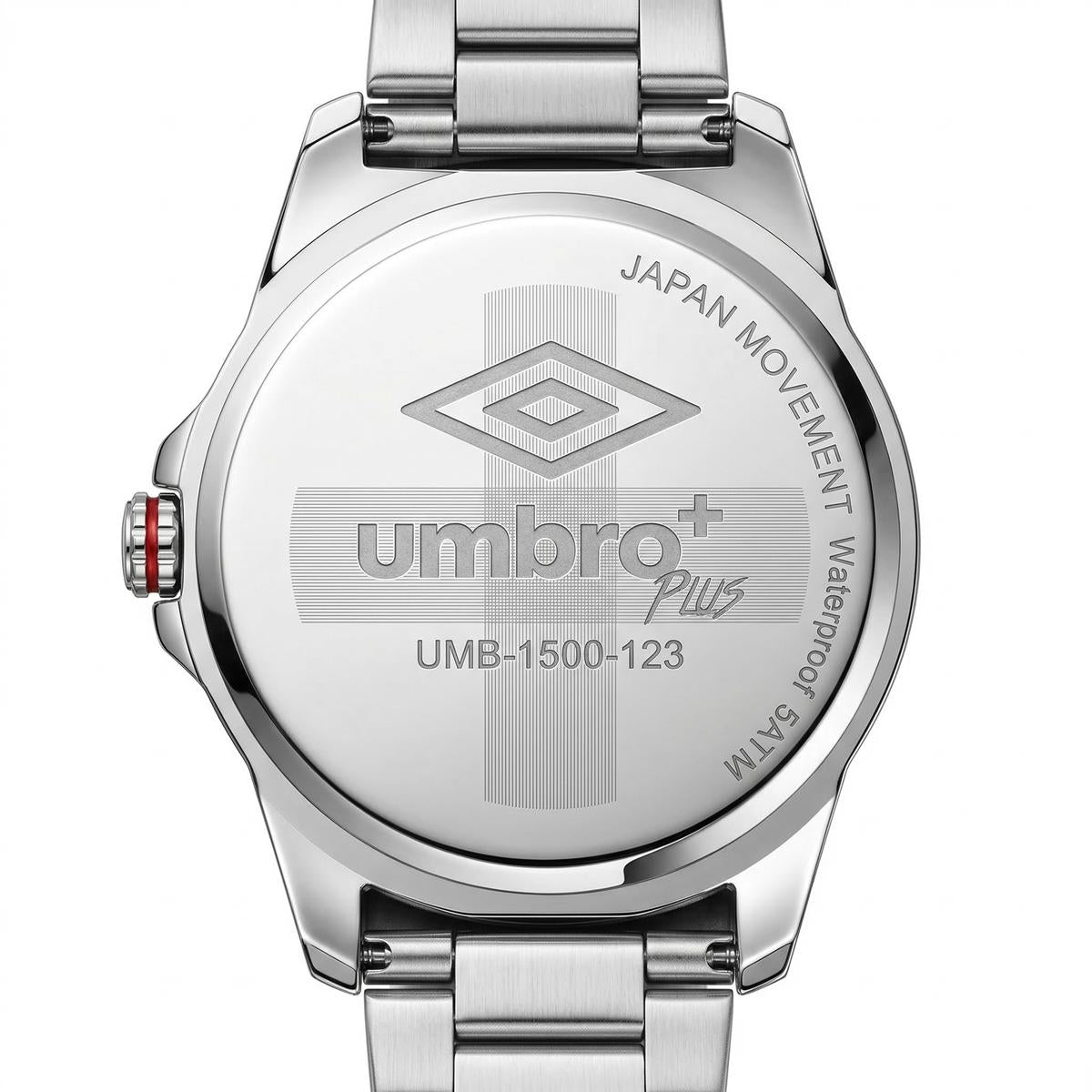 Reloj Análogo Hombre Umbro Plus Plateado UMBP-1500-123