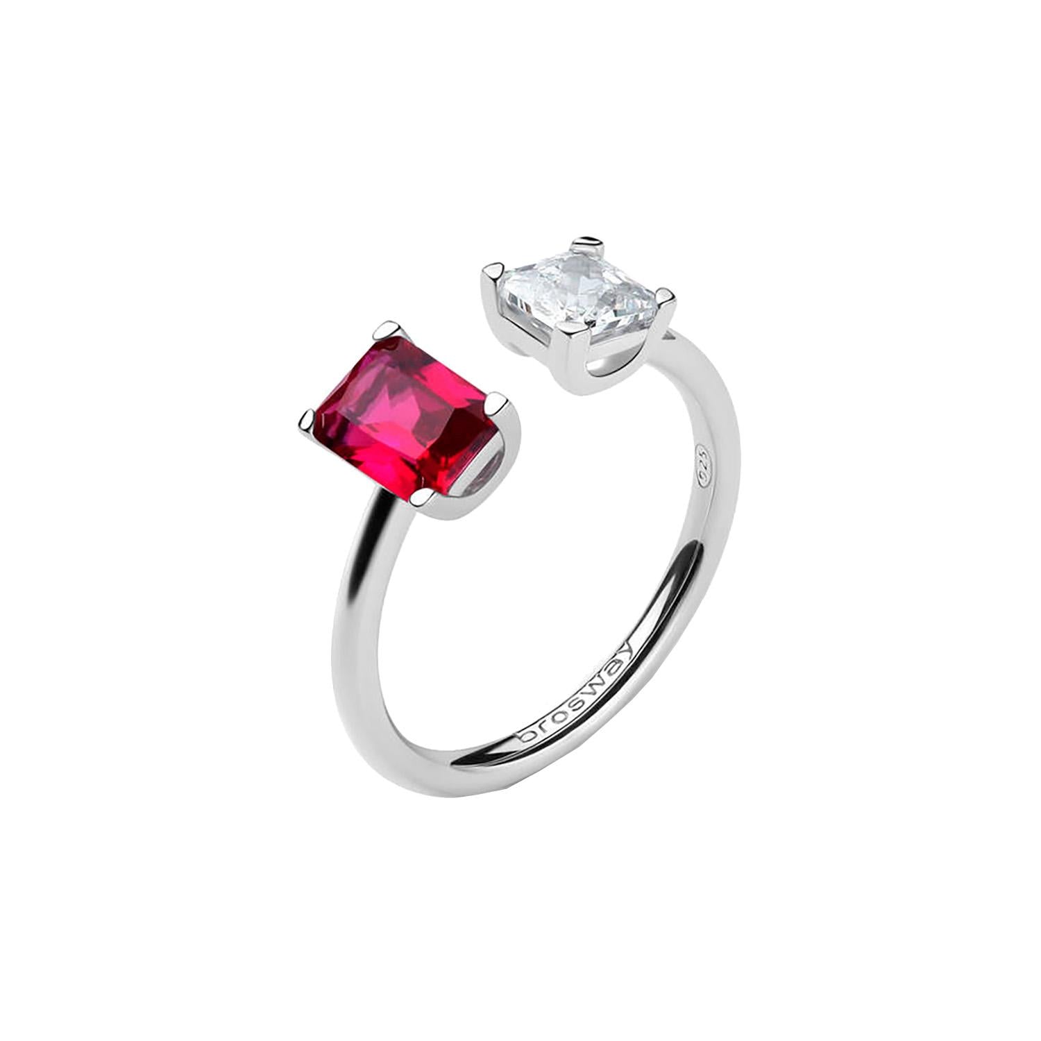 Anillo Brosway FPR10B Fucsia Mujer