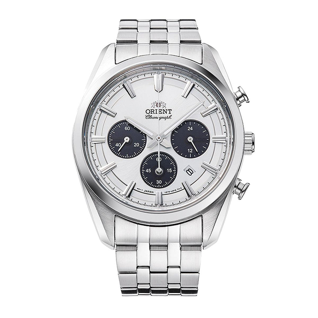 Reloj Cronóg. Hombre Orient Plateado RA-TX0305S